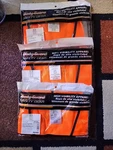 Lot Of 5 Orange Reflective Mesh Vest Safety Gear By Body Guard One Size. Fixed Price $8.00.