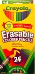 Crayola Erasable Colored Pencils 24 Pack. Fixed Price $9.56.