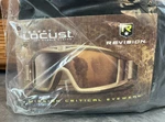 New Revision Military Desert Locust Tactical Goggles Foliage Green (acu) Sealed. Fixed Price $27.99.