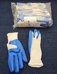 (12 Pairs) Pip 39-C122/L Industrial Cotton/polyester Gloves W/ Latex-coated Palm. Fixed Price $31.49.