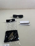 Edge Eyewear XB136 Brazeau Safety Glasses Black Frame With Smoke Lens. Fixed Price $14.99.