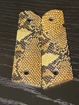 Striker Industries 1911 Snake Skin Grips. Fixed Price $69.95.