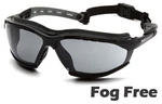 Pyramex Isotope Safety Glasses With Fog Free Smoke Lens. Fixed Price $19.00.