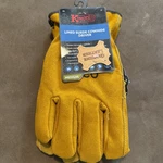 Kinco Medium Lined Suede Cowhide Driver Gloves - 51PL Bnwt. Fixed Price $17.00.