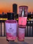 Rose Champagne Bath And Body Works Fine Fragrance Mist & Shower Gel Set. Fixed Price $28.99.