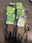Handmaster Roc Bamboo Nitrile Palm Protective Gloves, Mens Large - 6 Pairs. Fixed Price $12.00.