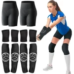 10 Pcs Volleyball Accessories, Shorts Knee Pads And Arm Sleeves Wi.... Fixed Price $46.79.
