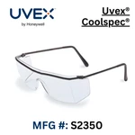 Uvex Coolspec (#S2350) - Metal Frame Otg Eyewear Clear Lens, Scratch Resistant. Fixed Price $12.98.