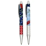 Usa Flag Patriotic Pen With Soft Grip: 1 Pack. Fixed Price $8.99.