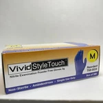 Box Of 300 Nitrile Gloves Powder Free Purple, Shipping Vivid Style Touch. Fixed Price $62.00.