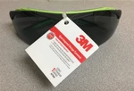 3M 47101 Sport Inspired Design Anti-fog Eyewear Black/green Frame With Gray Lens. Fixed Price $13.59.