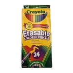 Vintage 2014 Crayola Erasable Colored Pencils 24 Pre Sharpened Non-toxic 68-4412. Fixed Price $12.99.