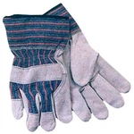 Anchor Brand 101-1775 Work Gloves Split Cowhide Rubberized Cuff Pearl Gray. Fixed Price $20.16.