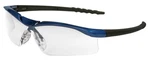 Crews DL310AF Dallas Safety Glasses Metallic Blue Frame W/clr A/f LENS,(12 Pair). Fixed Price $81.57.