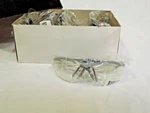 Radians FC0610ID FOCUS-1 Safety Glass, Clear Lens & Silver Frame, 12/BOX. Fixed Price $44.44.