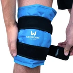 Life Works Knee Ice Pack Rack With Plush-covered Gel Blue. Fixed Price $28.92.