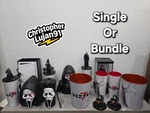 Scream 7 Amc/regal/cinemark Exclusive Collectibles Door Mask Full Set Variations. Fixed Price $119.97.