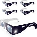 Solar Eclipse Glasses Aas Approved 2024 Iso Certified Safe Sun Viewing 5 Pack. Fixed Price $7.29.