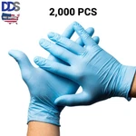 2000PCS 4 Mil Medical Grade Nitrile Exam Latex Free Gloves All Sizes Blue. Fixed Price $59.99.