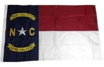 6X10 Ft Embroidered North Carolina 300D Sewn Premium Nylon Huge Flag Grommets. Fixed Price $74.88.
