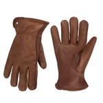 Olson Deepak Cowhide Leather Gloves For Men&women,brown M, Retro. Fixed Price $24.77.