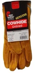 Midwest Quality Gloves Genuine Split Cowhide Unlined Brown Size 8 Medium Nwt. Fixed Price $20.52.