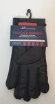 John Ashford Mens Gloves Fleece Lined Black L/xl Touch Screen Stretch Technology. Fixed Price $15.96.