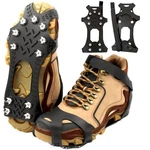 Ice Cleats For Shoes And Boots,silicone CRAMPONS,11 Stainless Small, Black. Fixed Price $35.73.