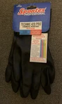 Spontex Technical 420 Pro Chemical Resistant Neoprene Gloves Large Black. Fixed Price $6.20.
