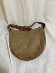 Mcguire Nicholas Canvas Leather Tool Bag Shoulder Utility Tan Workwear. Fixed Price $49.99.