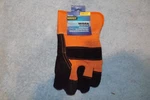 New Hardy Split Leather Work Gloves / Large Size. Fixed Price $14.99.