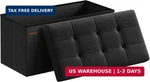 Songmics Mazie Collection - 30 Inches Folding Storage Ottoman Bench, Foo. Fixed Price $67.48.