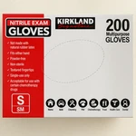 Kirkland Signature Nitrile Exam Gloves Small Powder-free Latex-free 200 Count. Fixed Price $32.39.