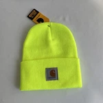 Carhartt One Size Knit Cuffed Beanie Winter Hat Construction Green A18. Fixed Price $19.89.