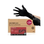 Ansell Microflex Black Dragon BD-100L 6MIL Disposable Latex Gloves W/full Tex.... Fixed Price $345.08.