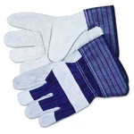 Mcr Safety Men's Split Leather Palm Gloves, Gunn Cut, X-large, Gray, Dozen. Fixed Price $52.31.
