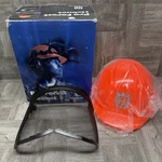 Husqvarna Forest Helmet Visor Hearing Protectors Neck Guard #5777646-01 Open. Fixed Price $79.99.