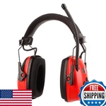 Honeywell Sync Digital AM/FM/MP3 Radio Earmuff RWS-53012 Red. Fixed Price $110.67.