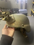 Msa Tc 2000 Ach Ballistic Helmet Medium Od Green W/ Norotos Nvg Mount Used. Fixed Price $333.33.