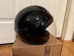 Fuel SH-WS0014 Open Face Biker Helmet With Shield, Gloss Black, Medium. Fixed Price $45.00.
