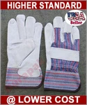 12 Pairs Split Leather Palm Work Gloves Lg Extra Large Sizes Hand Protect. Fixed Price $46.20.