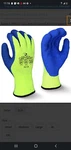 Radians RWG27 Cut Level A3 Dipped Winter Gripper Gloves Medium Size 12 Pairs. Fixed Price $45.00.
