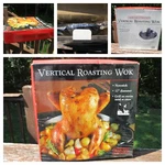 Vertical Roasting Wok Non-stick By Charcoal Companion 12" Diameter New. Fixed Price $10.99.