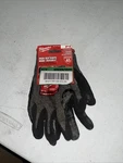 Milwaukee 48-73-7152 Cut Level Nitrile Dipped Gloves Large. Fixed Price $18.00.