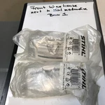 New 2 Pair Stihl 0000-884-0307A Clear Safety Glasses Nib. Fixed Price $10.00.