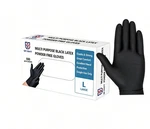 Heavy Duty Black Latex Gloves 5MIL Disposable Powder-free Food Safe. Fixed Price $64.99.