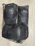 Amazoncommercial Knee Pads, Elbow And Wrist Guards, Black, Size. Fixed Price $15.00.