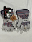 Kinco Kids Suede Cowhide Palm With Safety Cuff, Size Small. Fixed Price $12.89.