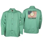 Tillman TIL9030M Size, Green Color, Fire Resistant Protection Level Jacket. Fixed Price $35.84.