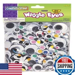 Chenille Kraft Wiggle Eyes Including Painted Lids - Pack Of 1000 Assorted. Fixed Price $58.08.